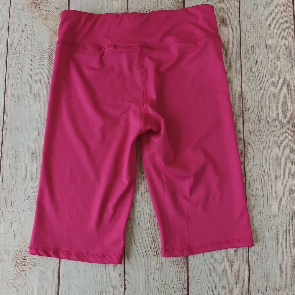 Eddie Bauer pink graphic tee & capri legging set sz L (14/16)